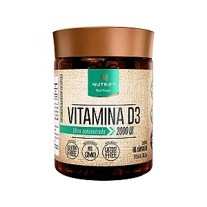 Vitamin D3 2000 UI Nutrify 60 Cápsulas