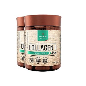 Kit 2 Collagen II Colágeno Tipo 2 Nutrify 60 Cápsulas