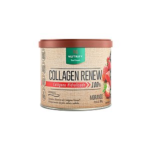 Collagen Renew Colágeno Hidrolisado Morango Nutrify 300g