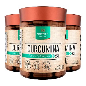 Kit 3 Curcumina Nutrify 30 Cápsulas