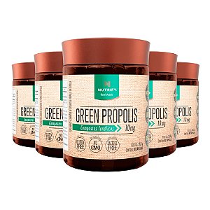 Kit 5 Green Propolis Nutrify 60 Cápsulas