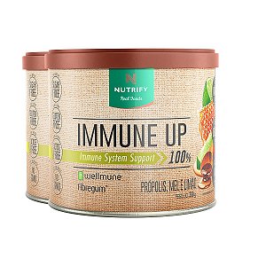 Kit 2 Immune Up Wellmune Propólis, Mel e Limão Nutrify 200g