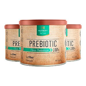 Kit 3 Prebiotic Fibras Prebióticas Nutrify 210g