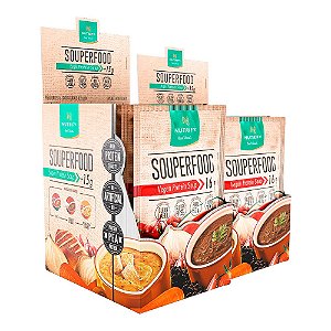Kit 2 Soupefood Proteína Vegana Caldinho de Feijão Nutrify 10und