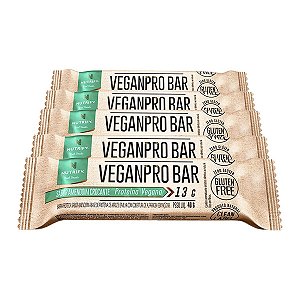 Kit 5 Veganpro Bar Nutrify Barra de proteína Vegana Amendoim Und