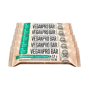 Kit 5 Veganpro Bar Nutrify Barra de proteína Vegana Baunilha Und