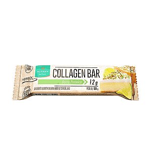 Collagen Bar Nutrify Barra de proteína Torta de Limão Und 50g