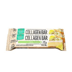 Kit 2 Collagen Bar Nutrify Barra de proteína Torta de Limão Und 50g
