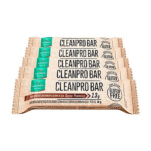 Kit 5 Cleanpro Bar Nutrify Barra de proteína Chocolate Und 50g