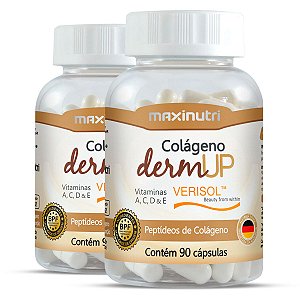 Kit 2 Colágeno Dermup Verisol Maxinutri 90 Cápsulas