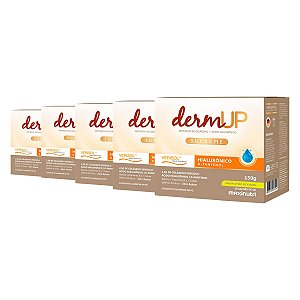 Kit 5 Dermup Supreme Verisol Maxinutri 30 sachês Limão Siciliano