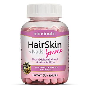 HairSkin Nails Femme Maxinutri 90 Cápsulas