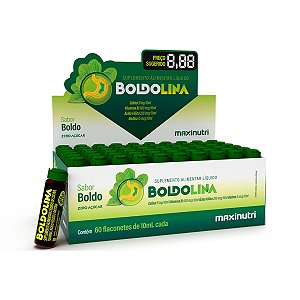 Boldolina Flaconete 10ml Maxinutri Display 60 und