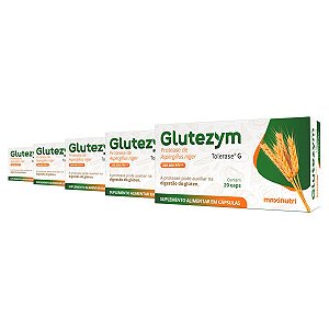 Kit 5 Glutezym Protease Maxinutri 20 Cápsulas