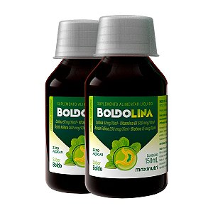 Kit 2 Boldolina Maxinutri 150ml Boldo