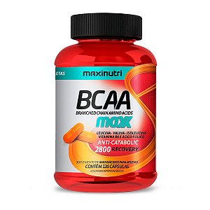 BCAA Maxx Maxinutri 120 Cápsulas