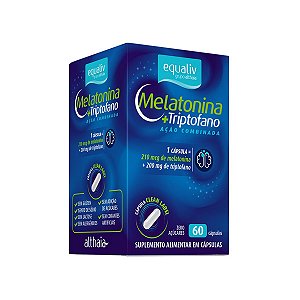 Melatonina + Triptofano Equaliv 60 Cápsulas
