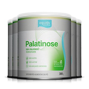 Kit 5 Palatinose Equaliv 300g