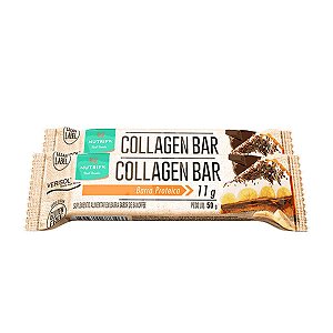 Kit 2 Collagen Bar Nutrify Barra de proteína Banoffe Und 50g