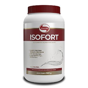 Whey Protein Isofort Vitafor 900g Neutro