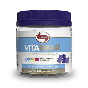 Vita Bear Multivitáminicos 200g Vitafor 60 gomas