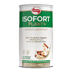 Isofort Plant Vitafor 450g Banana com Canela