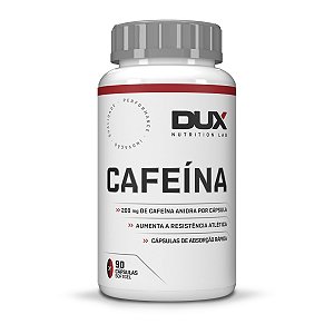 Cafeína Dux Sem Sabor 90 Cápsulas
