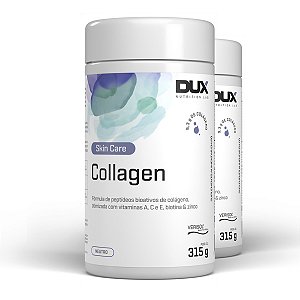 Kit 2 Colágeno Hidrolisado Dux Collagen Neutro 315g