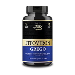 Fitoviron Grego Unilife 90 Cápsulas 500mg