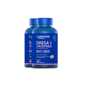 Kit 2 Ômega 3 Concentrado Catarinense 120 Cápsulas