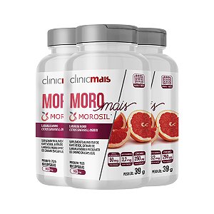 Kit 3 Moro Mais Morosil ClinicMais 60 Cápsulas