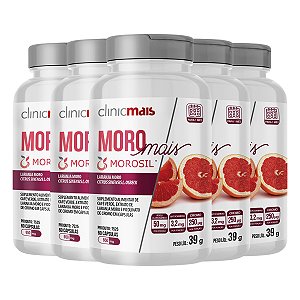 Kit 5 Moro Mais Morosil ClinicMais 60 Cápsulas