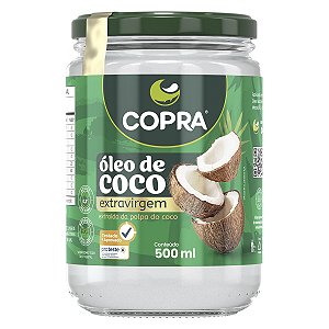 Óleo de Coco Extra Virgem Copra 500ml