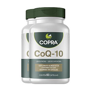 Kit 2 Coenzima Q10 Copra 60 Cápsulas