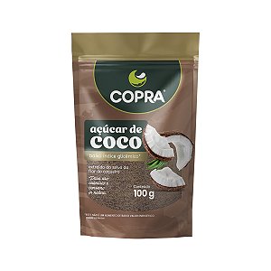 Açúcar de Coco Copra Vegano 100g
