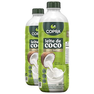 Kit 2 Leite de Coco Copra Vegano 900ml