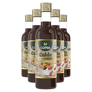 Kit 5 Calda de Coco Copra Vegano 250ml