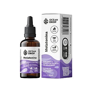 Melatonina em Gotas Ocean Drop Vegana 30ml