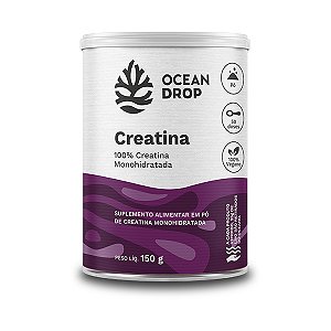 Creatina Monohidratada Ocean Drop Vegana 150g