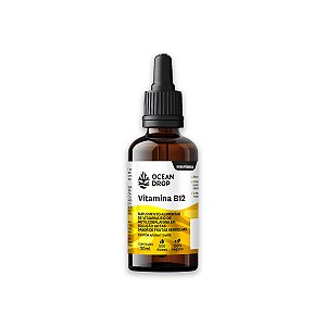 Kit 2 Vitamina B12 em Gotas Ocean Drop 20ml Sabor Frutas Vermelhas