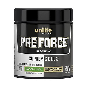 Pre Force Limão 300g Unilife