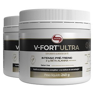 Kit 2 V Fort Ultra Vitafor 240g Uva
