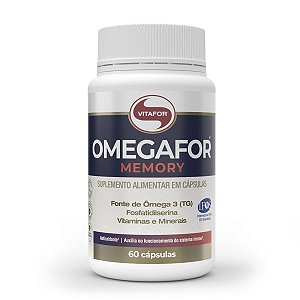 Omegafor Memory Vitafor 60 Cápsulas