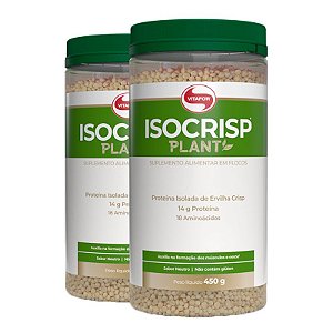 Kit 2 Isocrisp Plant Vitafor 450g