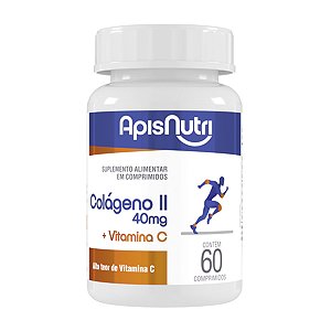 Colágeno Tipo II + Vita C Apisnutri 60 Comprimidos