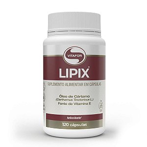 Lipix Vitafor Óleo de Cártamo 120 Cápsulas