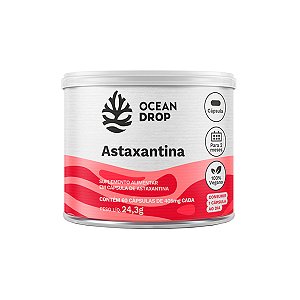 Astaxantina Ocean Drop 60 cápsulas