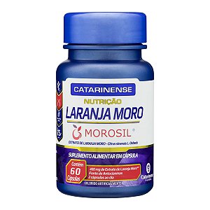 Laranja Moro Catarinense 400mg 60 Cápsulas