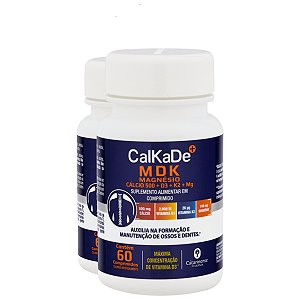 Kit 2 Calkdade MDK Catarinense 60 Comprimidos