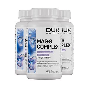 Kit 3 Mag 3 Complex Dux Frasco 90 Capsulas